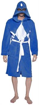 Power Rangers Adult Costume Robe, Blue