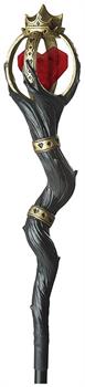 Queen of Hearts Staff 63" Costume Prop Accessory