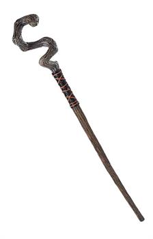 4 Foot Serpent Staff Costume Accessory - Brown/Black