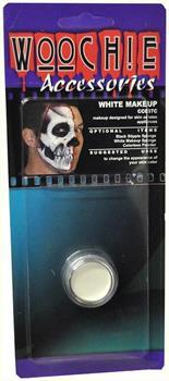 White Cream Costume Make Up 1/8 oz Carded
