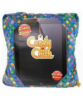 Candy Crush Saga Plush Tablet Holder: Blue