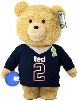 Ted 2 Movie-Size 24" Talking Plush Ted in Jersey *Explicit*