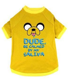 Adventure Time "Jake Saliva" Pet T-Shirt