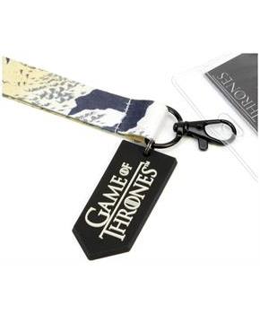 Game of Thrones Iron Throne Lanyard w/ PVC Charm