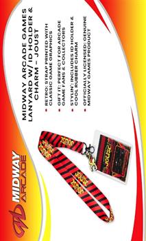 Midway Arcade Games Lanyard w/ ID Holder & Charm - Joust