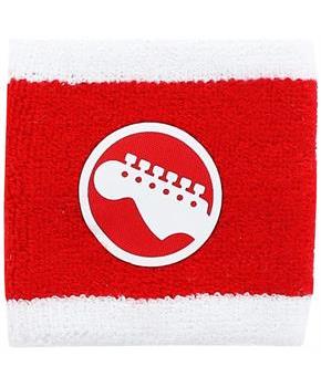 Scott Pilgrim Red & White Guitar Athletic Wristband
