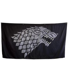Game of Thrones House Stark Giant 62"x118" Fabric Wall Banner