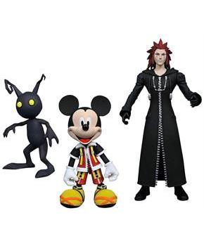 Kingdom Hearts Select Action Figure Set - Mickey w/ Dusk & Sora w/ Axel