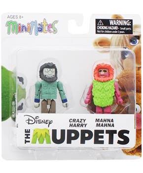 Muppets Minimates Series 2 2-Pack: Crazy Harry & Mahna Mahna