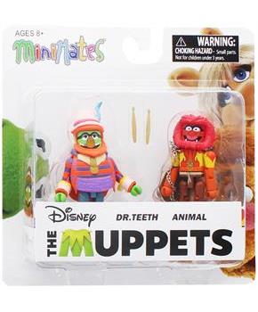 Muppets Dr. Teeth & Animal 2-Pack Series 2 Mini mates