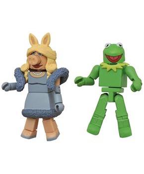 Muppets Minimates Series 1 2-Pack: Kermit & Miss Piggy