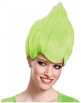 Trolls Green Wild and Wacky Vibrant Costume Wig Adult