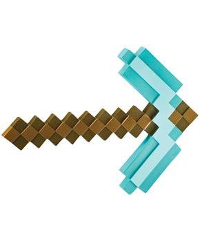 Minecraft Plastic Pickaxe Costume Accessory