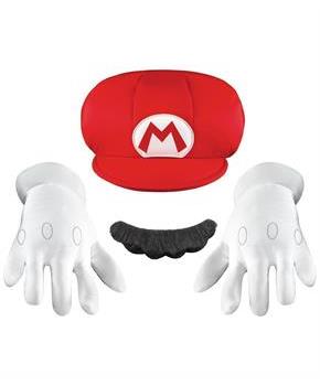 Super Mario Bros. Mario Child Costume Accessory Kit