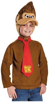 Super Mario Bros Nintendo Donkey Kong Costume Kit Child One Size