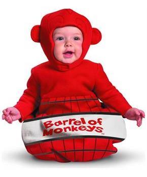Barrel Of Monkeys Bunting Costume Infant