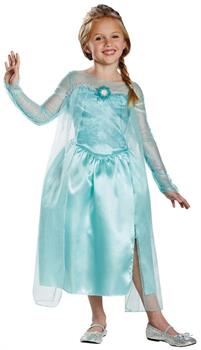 Frozen Disney Classic Elsa Snow Queen Gown Child Costume