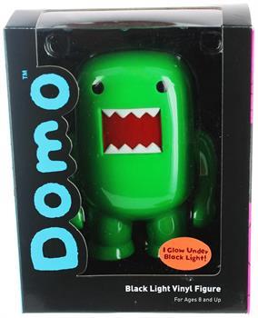 Domo 4" Vinyl Figure: Black Light Green