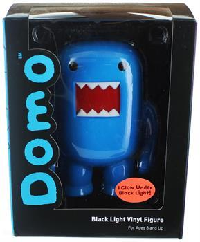 Domo 4" Vinyl Figure: Black Light Blue