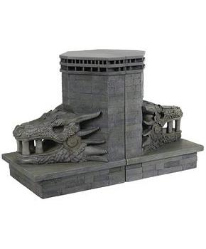 Game of Thrones Dragonstone Gate Dragon Bookends Set