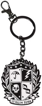 Umbrella Academy School Crest 2 Inch Enamel Keychain