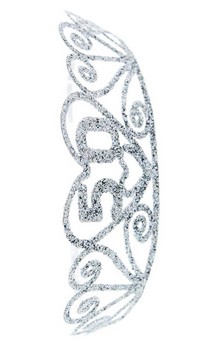 Birthday "50" Silver Spakle Tiara Adult Crown