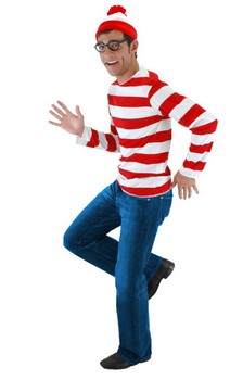 Where's Waldo Costume Kit Adult