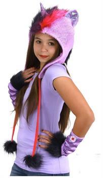 My Little Pony Twilight Sparkle Costume Hoodie Hat