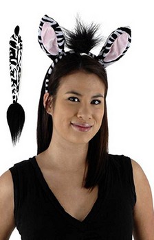 Zebra Adult Costume Kit