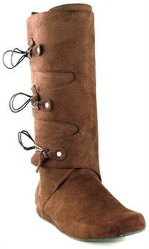 Mens Brown Thomas Renaissace Costume Boots
