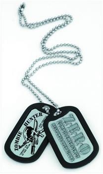 Zombie Hunter Dog Tag Souvenir Gift Set