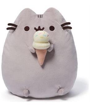 Pusheen the Cat 9" Plush Pusheen with Ice Cream Cone