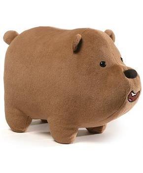 We Bare Bears Mini Plush 3" Grizz
