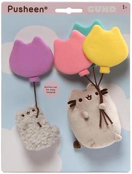 Pusheen & Stormy w/ Balloons 8" Suction Cup Plush