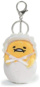 Baby Gudetama the Lazy Egg 3.5-Inch Plush Keychain