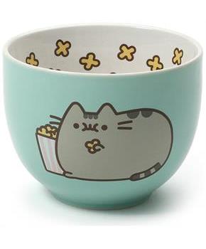 Pusheen Popcorn 4-Inch Stoneware Snack Bowl