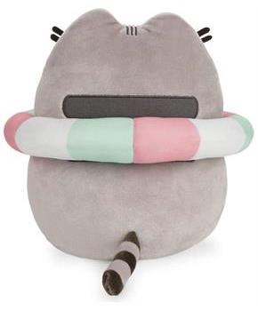 Pusheen in Striped Tube and Sunglasses 9.5 Inch Plush