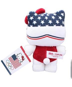 Hello Kitty Olympic Swimmer 6 Inch Collectible Plush