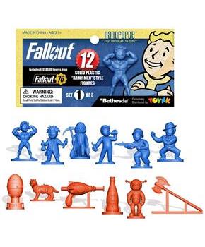 Fallout Nanoforce Series 1 Army Builder Figure Collection - Bagged Set 1