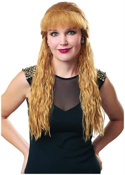 80s Skater Blonde Adult Costume Wig | One Size