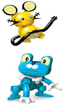 Pokemon Froakie vs. Dedenne Mega Construx Set