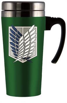 Attack On Titan Scout Logo Travel Mug