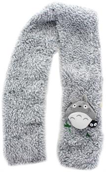 My Neighbor Totoro Gray Small Shaggy Scarf