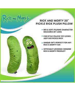 Rick and Morty 20" Pickle Rick Plush Pillow