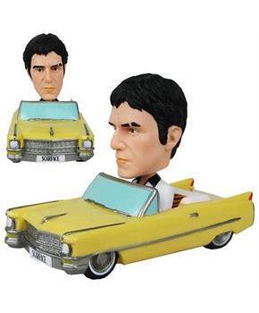 Scarface Wacky Wobbler Bobble Car White Suit Version