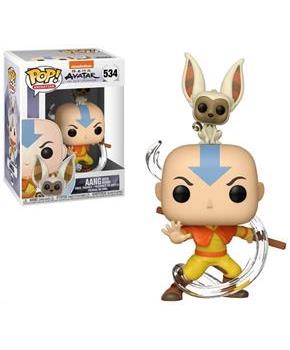 Avatar The Last Airbender Funko POP Vinyl Figure - Aang w/ Momo