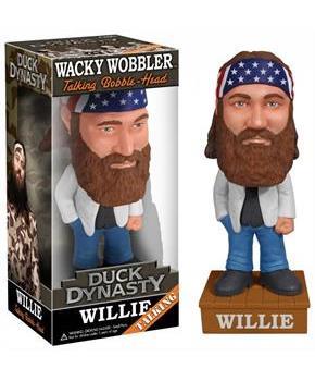 Duck Dynasty Talking Wacky Wobbler Figure: Willie