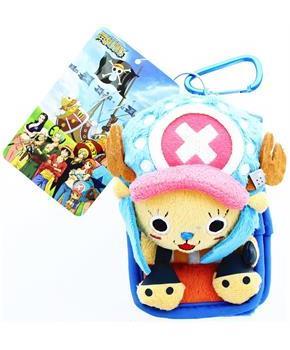 One Piece Plush Phone Case Chopper (Kyun Version, Open Mouth)