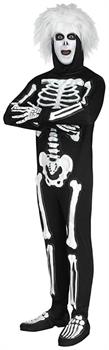 Saturday Night Live David S Pumpkins Beat Boy Skeleton Adult Costume - One Size