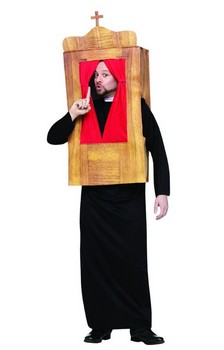 The Confessional Priest Costume Adult